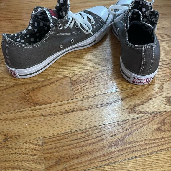 Women Coverse Chuck Taylor All Star Grey White - Picture 3 of 7